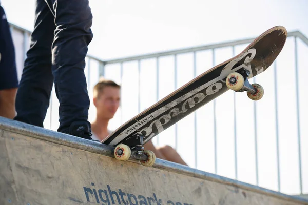 Odessa Ukraina Sierpnia 2017 Skateboarding Konkurs Lecie Sport Ekstremalny — Zdjęcie stockowe