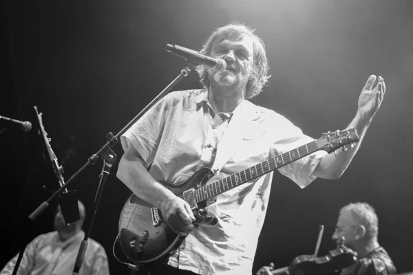 Moskau Mai 2016 Rockkonzert Von Emir Kusturica Und Nichtraucher Orchesterband — Stockfoto