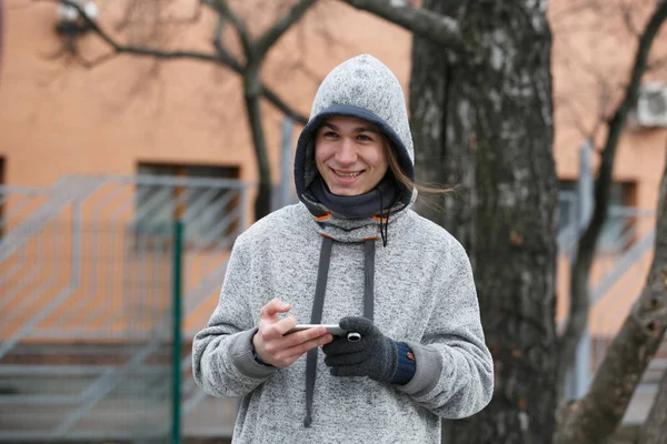 Moscow March 2017 Young People Have Fun Aggressive Line Skate — Stock Photo, Image