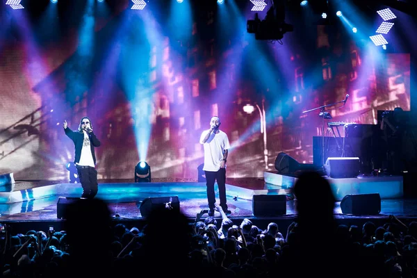 Moskau November 2014 Großes Konzert Des Rap Sängers One Live — Stockfoto