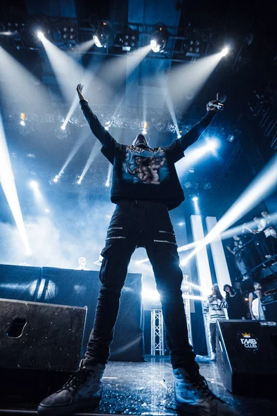 Moscow Dezembro Travis Scott Apresentando Glavclub Moscou Dezembro 2014 — Fotografia de Stock