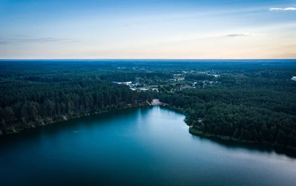 Natureza Viagens Lindo Lago Floresta — Fotografia de Stock