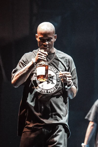 Mosca Settembre 2014 Earl Simmons Aka Dmx Esibirà Dal Vivo — Foto Stock