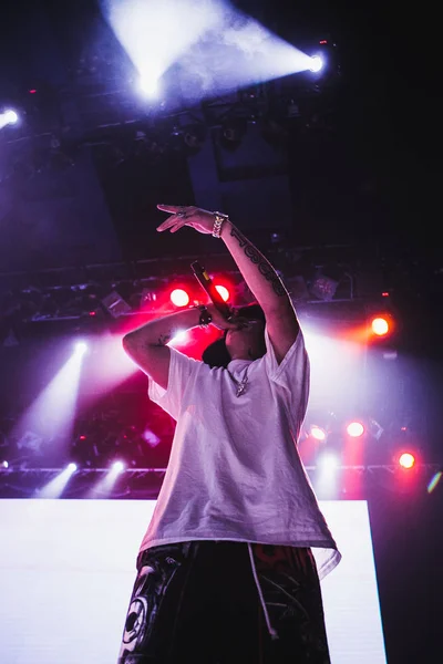 Moskou September 2016 Grote Hiphop Concert Van Rapper Yung Lean — Stockfoto
