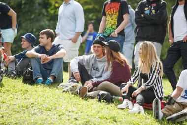 Moskova - 15 Ağustos, 2015: açık saldırgan silindir bladers tamamlama S3t Yarışması. 