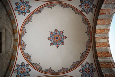 Türkiye 'de güzel bir caminin içi