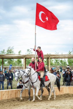 11 Mayıs 2018 - İstanbul, Türkiye: Turki Ülkeleri Festivali
