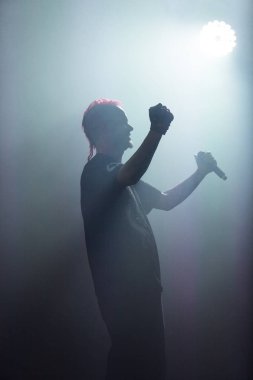 Moskova - Şubat, 20: Uyuşturucu D.O.D gerçekleştirmeyi Ray sadece Arena gece kulübü Moskova, Rusya üzerinde 20 Şubat 2015