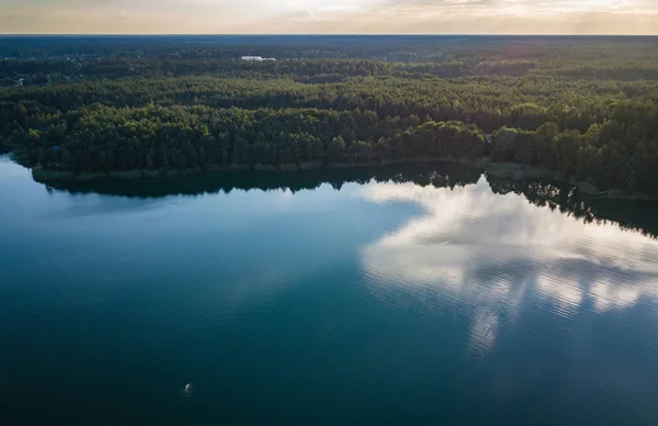 Красиве Озеро Лісі Природа Подорожі — стокове фото