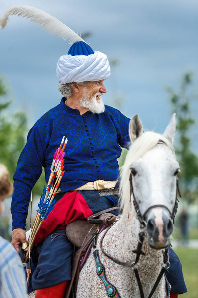 11 May, 2018 - Istanbul, Turkey: Festival of turki nations