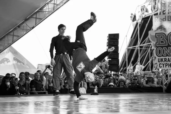 Odessa Ukraine August 2017 Red Bull One Cypher Break Dance — Stock Photo, Image