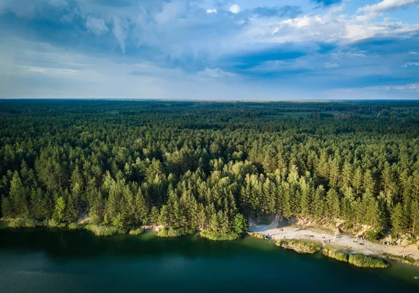 Hermoso Lago Bosque Naturaleza Viajes — Foto de Stock