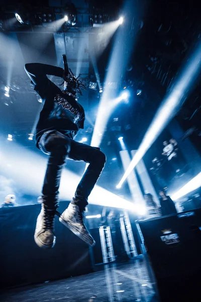 Moscow Dezembro Travis Scott Apresentando Glavclub Moscou Dezembro 2014 — Fotografia de Stock