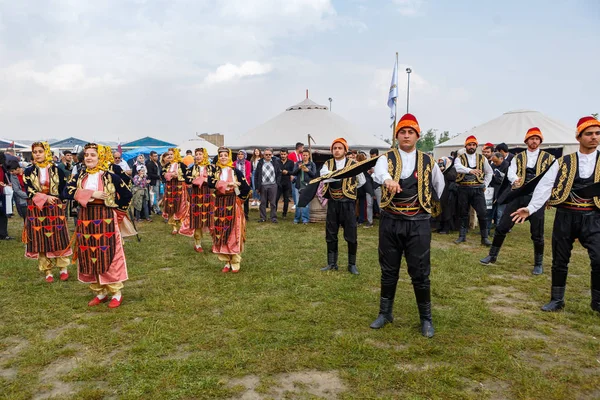 Maio 2018 Istambul Turquia Festival Das Nações Turcas — Fotografia de Stock