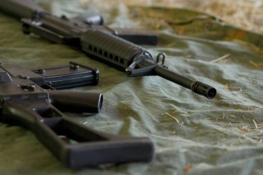 Askeri kullanım için otomatik silahlar ve mühimmat-M16 & G36/G608