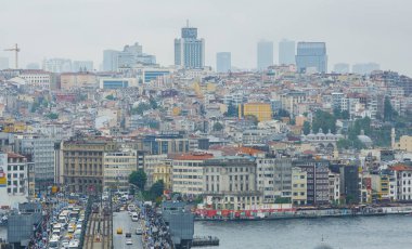 Türkiye 'de kentin havadan görünüşü 