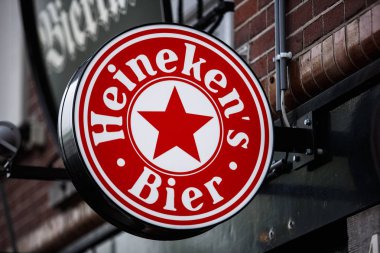 Amsterdam, Hollanda 'da reklam tabelası