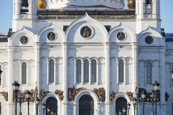 Moscú Enero 2017 Jesús Salvador Templo Centro Moscú Principal Iglesia —  Fotos de Stock