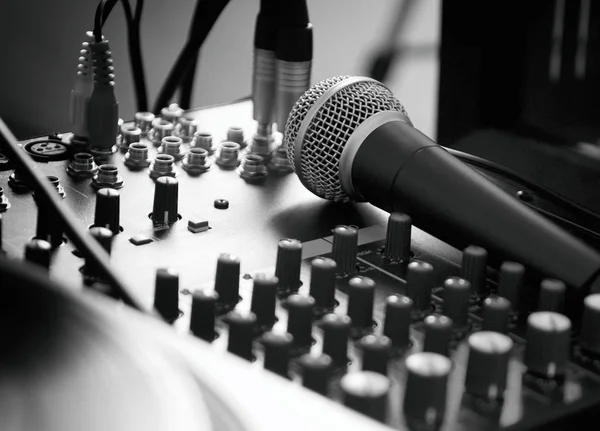 Audio Recording Studio Equipment — Stock Photo, Image