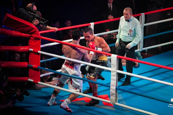 Moskau März 2016 Boxkampf Für Die Zukunft Jheritz Chaves Vage — Stockfoto