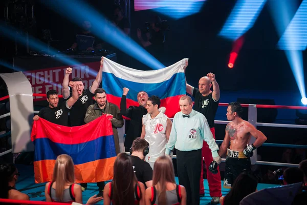 Moskau März 2016 Boxkampf Für Die Zukunft Jheritz Chaves Vage — Stockfoto