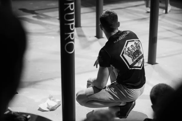 Moscú Marzo 2017 Enfriar Entrenamiento Del Campeonato Arena Dioses Gimnasio —  Fotos de Stock