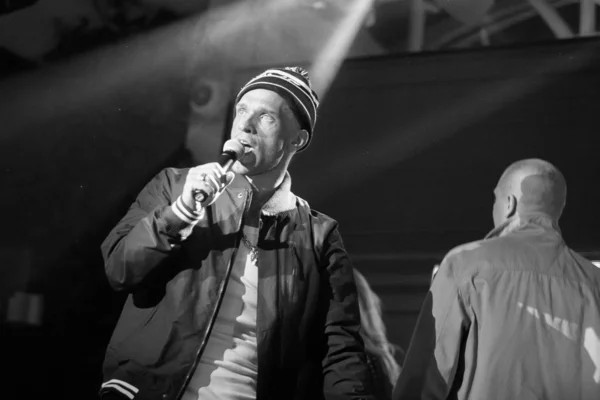 모스크바 2015 나이트 클럽에서 콘서트 Ligalize 라이브 클럽에서 콘서트 무대에 — 스톡 사진