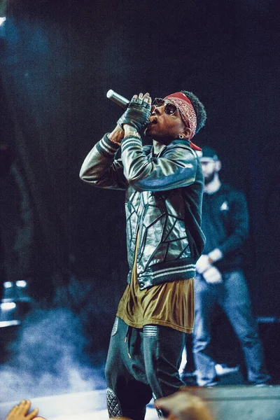 Kid Ink Concert Red Club Moscou Russie Octobre 2014 — Photo
