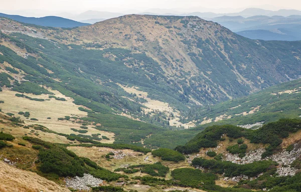 Reiseziel Wunderschöne Landschaft Der Karpaten — Stockfoto