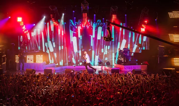 Moscow Novembro 2014 Big Music Concert Rap Singer One Evento — Fotografia de Stock