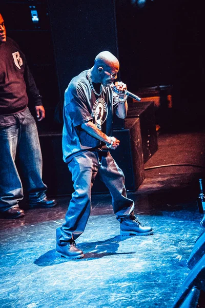 Moscow Setembro 2014 Earl Simmons Aka Dmx Apresentando Vivo Glavclub — Fotografia de Stock