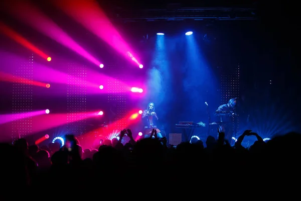 Kyiv Ukraine März 2018 Konzert Musiksaal Festival Elektronischer Musik Nachtclub — Stockfoto