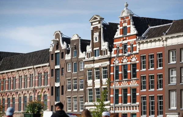 Arquitectura Histórica Amsterdam Países Bajos — Foto de Stock