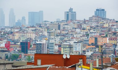 Türkiye 'de kentin havadan görünüşü 