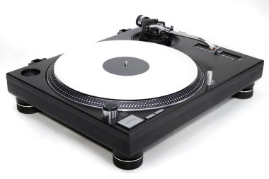 profesyonel dj direct drive pikap pikap beyaz yüzeyi