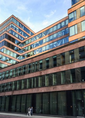 Amsterdam, Hollanda 'da modern mimari