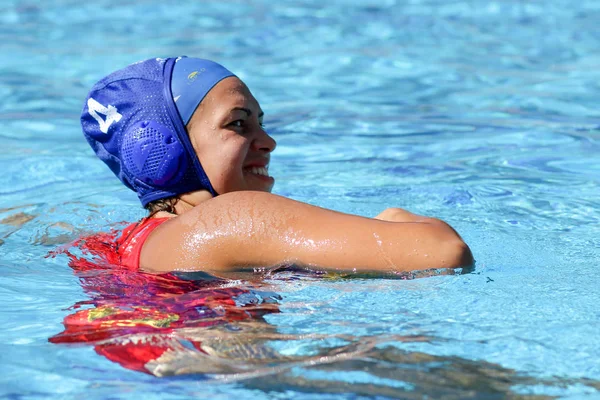 Athen Oktober 2012 Wasserballmeisterschaft Der Frauen Frauen Spielen Wasserball Offenen — Stockfoto