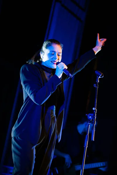 Moscow February Jessie Ware Performing Live Moscow Russia Yotaspace Nightclub — Stock Photo, Image