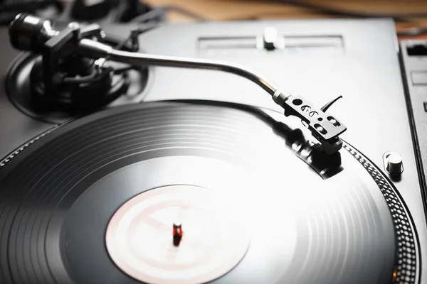 Pikap Vinil Plak Çalar Analog Dijital Müzik Için Analog Ses — Stok fotoğraf