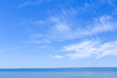 Azak Denizi'nin güzel manzara. Seyahat