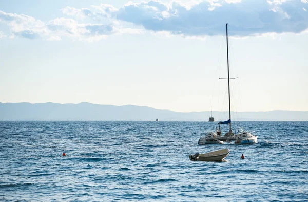 Yachter Havet Kroatien — Stockfoto