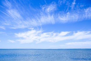 Azak Denizi'nin güzel manzara. Seyahat