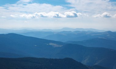 Sonbahar sezonu güzel Karpat Dağları