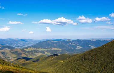 Sonbahar sezonu güzel Karpat Dağları