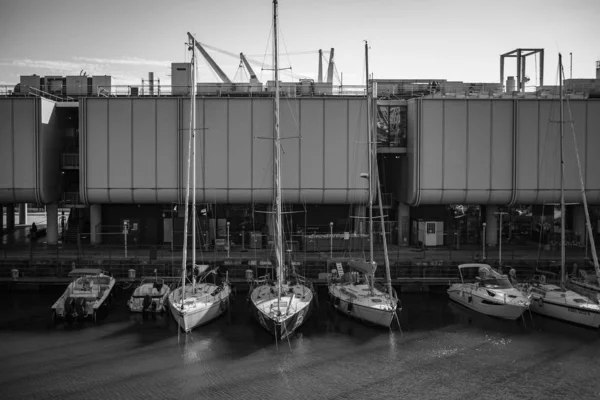 Genova Itálie Říjen 2018 Krásné Staré Město Port Italském Regionu — Stock fotografie