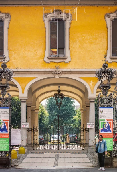 Milano Italia Octubre 2018 Hermosa Arquitectura Italiana Las Calles Ciudad —  Fotos de Stock