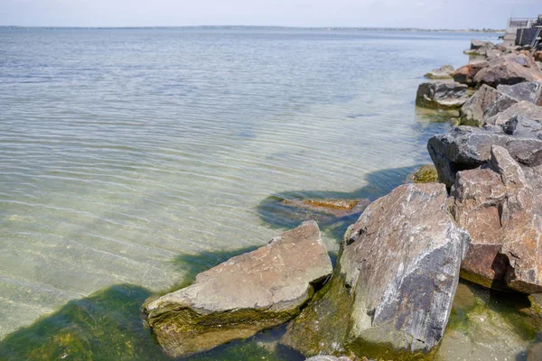 Mooi Landschap Van Zee Van Azov Reizen — Stockfoto