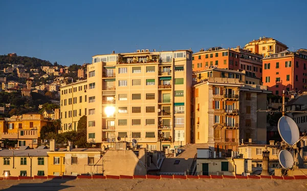 Italia Genova Ottobre 2018 Bellissima Città Vecchia Genova Zona Turistica — Foto Stock