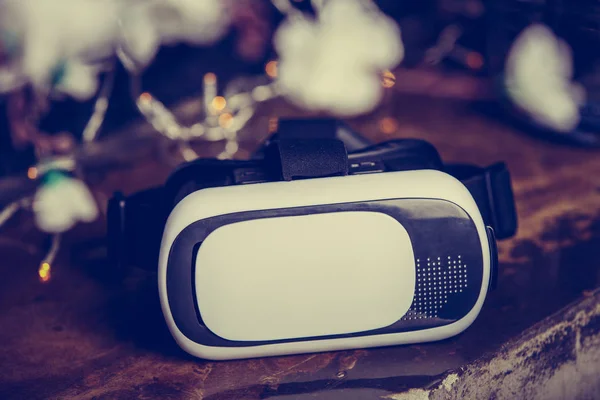Gafas Realidad Virtual Modernas Para Jugar Aplicación Juegos Móviles Teléfono — Foto de Stock