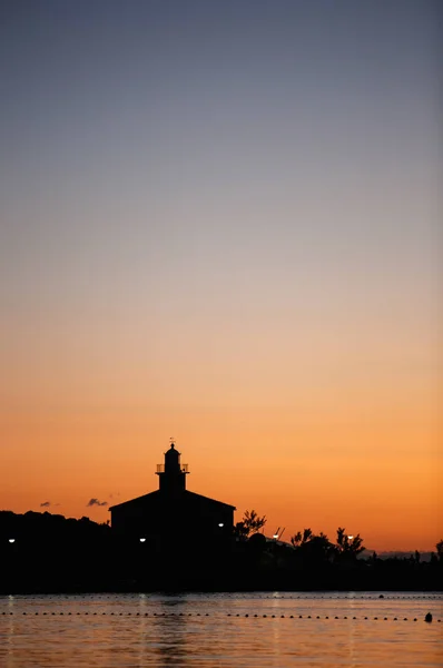 Tramonto Sul Mare Croazia — Foto Stock